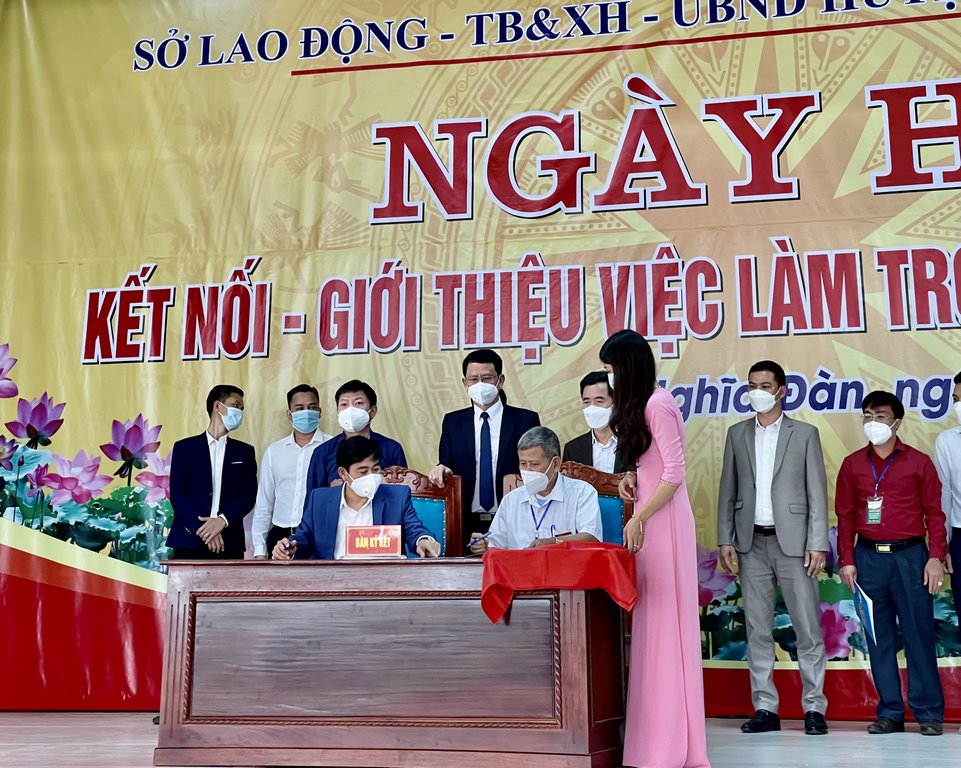 Kaizen Tham gia ngày hội Kết nối – Giới thiệu việc làm trong và ngoài nước 2022 tại huyện Nghĩa Đàn